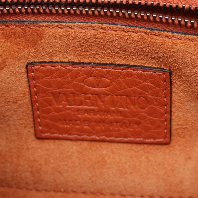 Image 6 of Rockstud Shoulder Bag Rust in color Brown | Vite EnVogue
