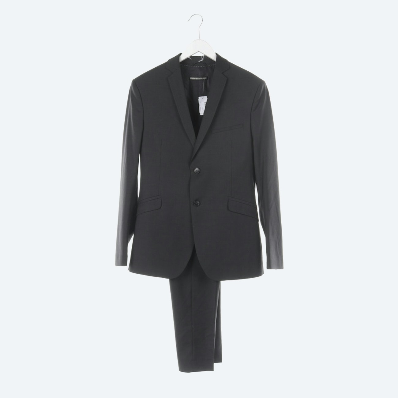Image 1 of Suit 46 Dark Gray in color Gray | Vite EnVogue