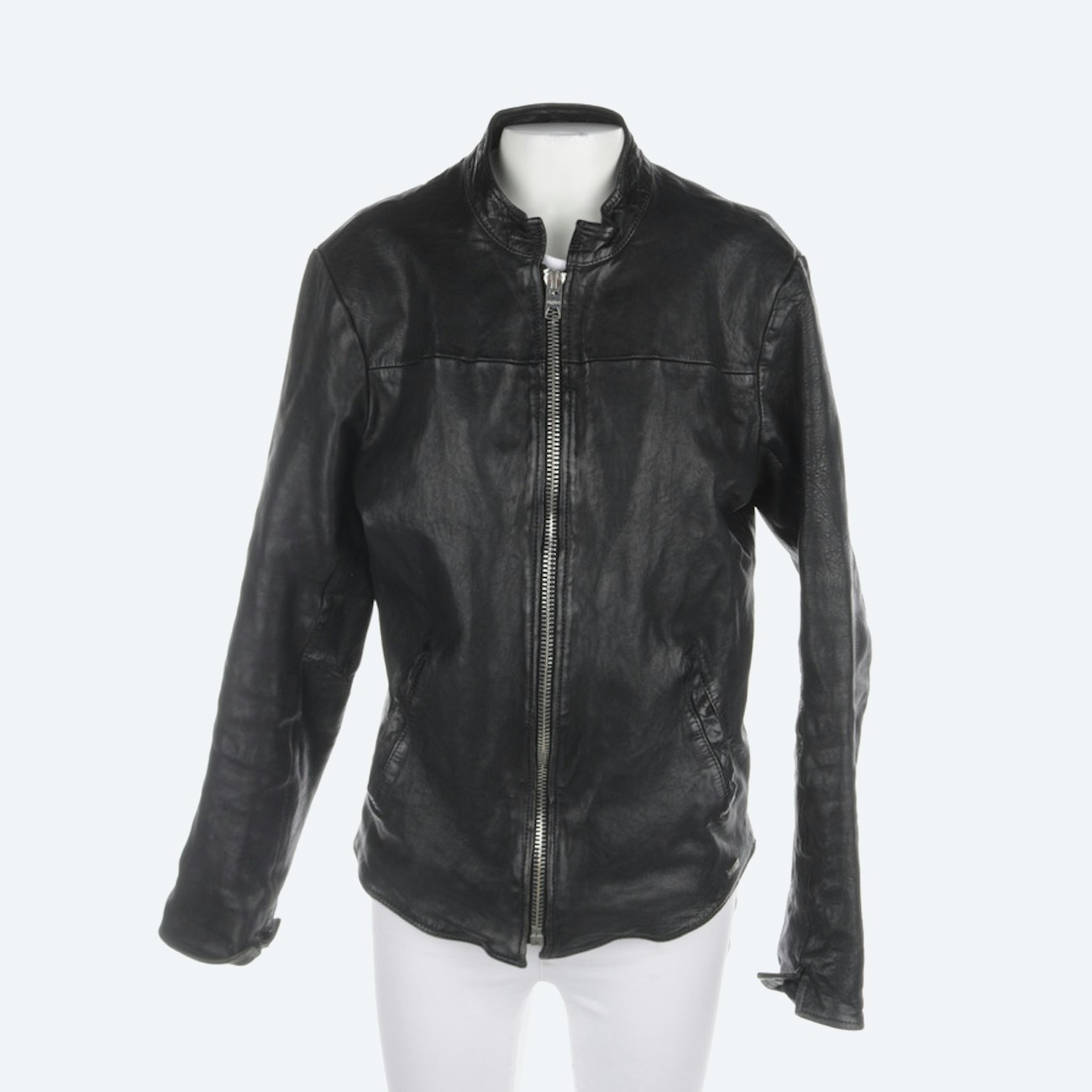 Image 1 of LeatherJacket S Black in color Black | Vite EnVogue