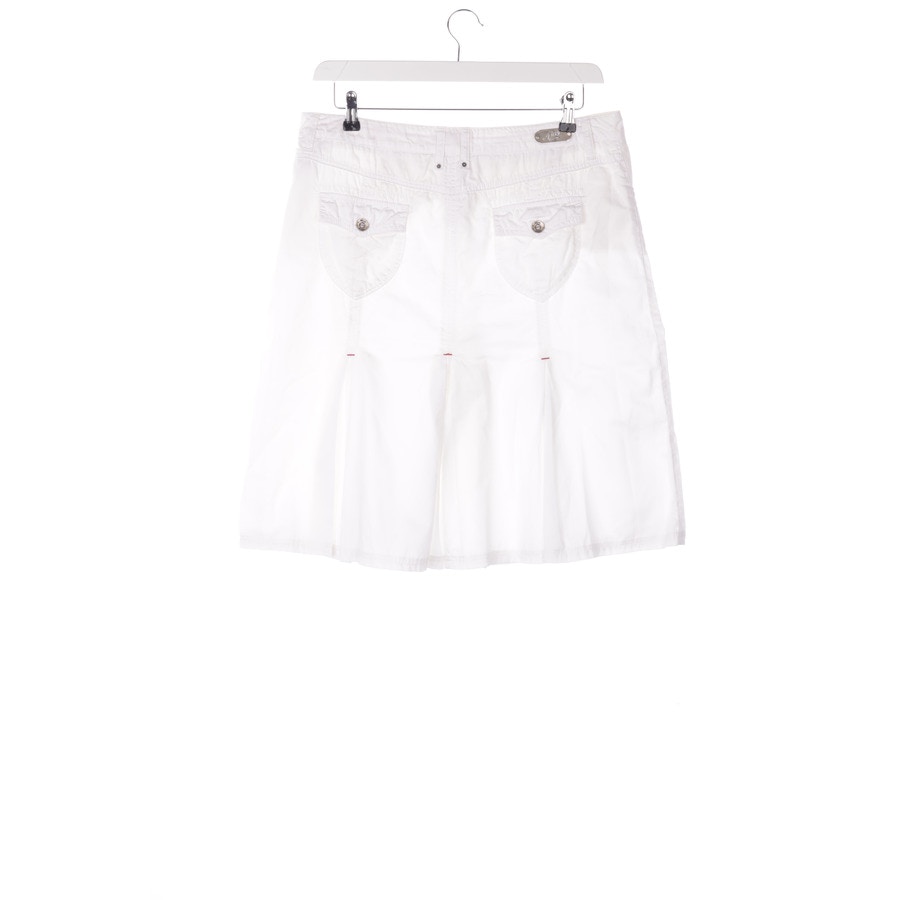 Image 2 of Skirt 42 White in color White | Vite EnVogue