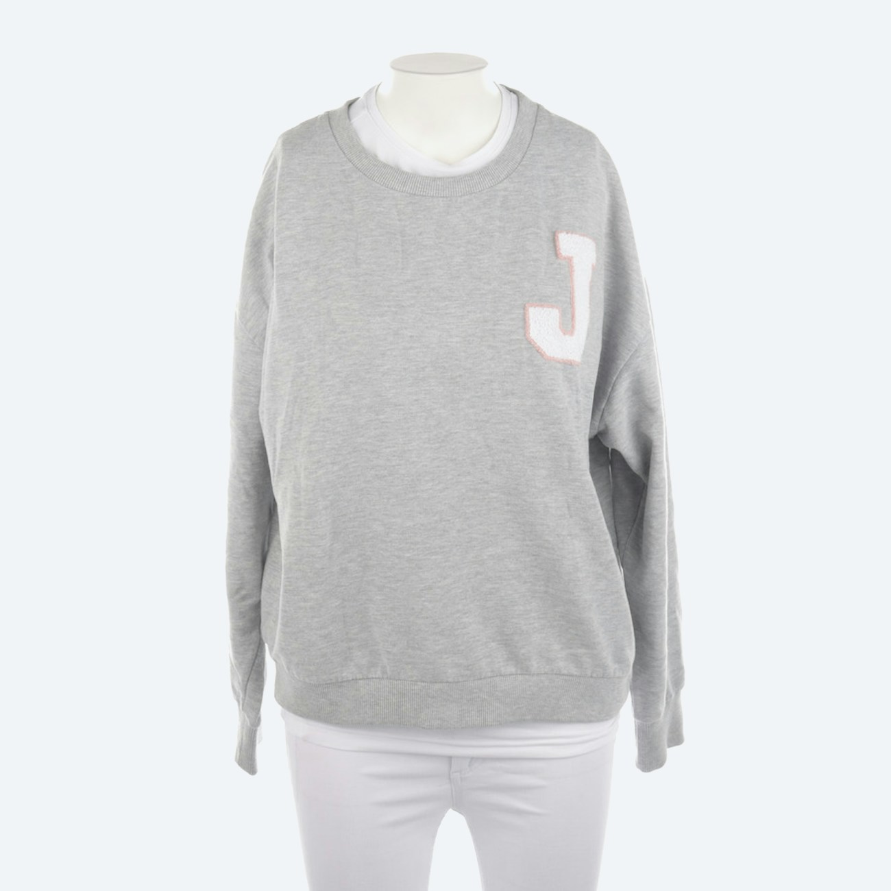 Image 1 of Sweatshirt M Lightgray in color Gray | Vite EnVogue