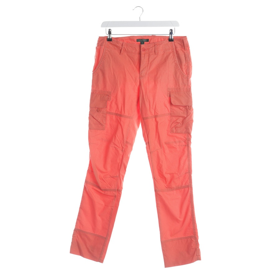 Image 1 of Trousers 34 Coral in color Orange | Vite EnVogue