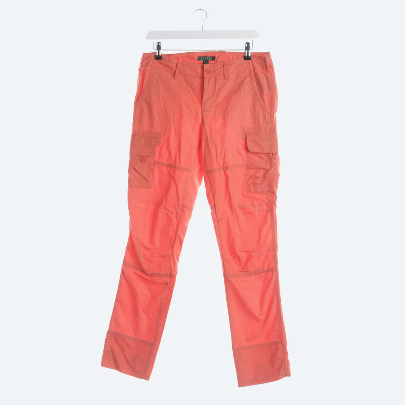 Image 1 of Trousers 34 Coral in color Orange | Vite EnVogue