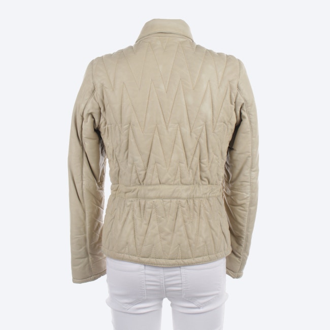 Image 2 of LeatherJacket S Beige in color White | Vite EnVogue