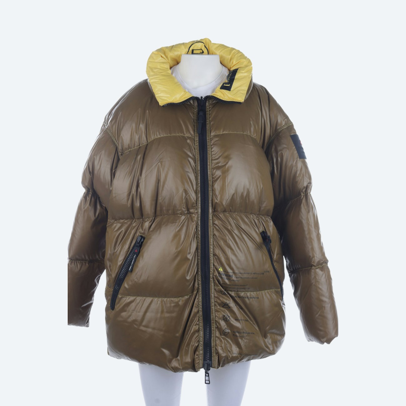 Image 1 of Winter Jacket 42 Yellow in color Yellow | Vite EnVogue