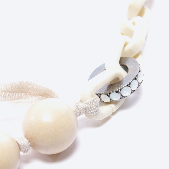 Bild 2 von Halskette Beige in Farbe Weiss | Vite EnVogue