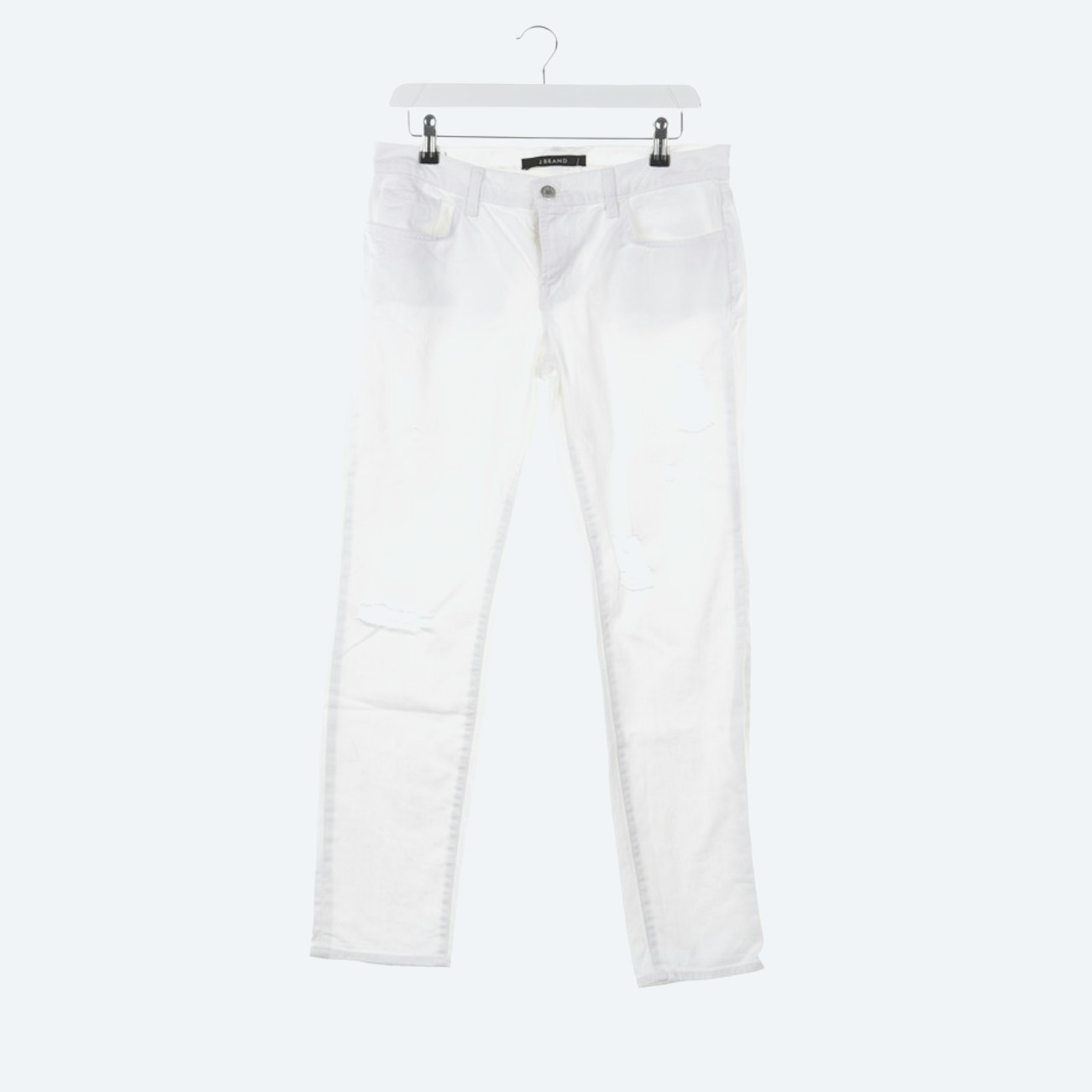 Image 1 of Jeans W27 Cream in color White | Vite EnVogue
