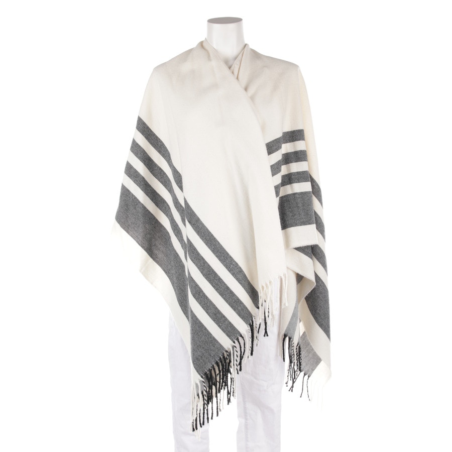 Image 1 of Poncho One Size Cream in color White | Vite EnVogue