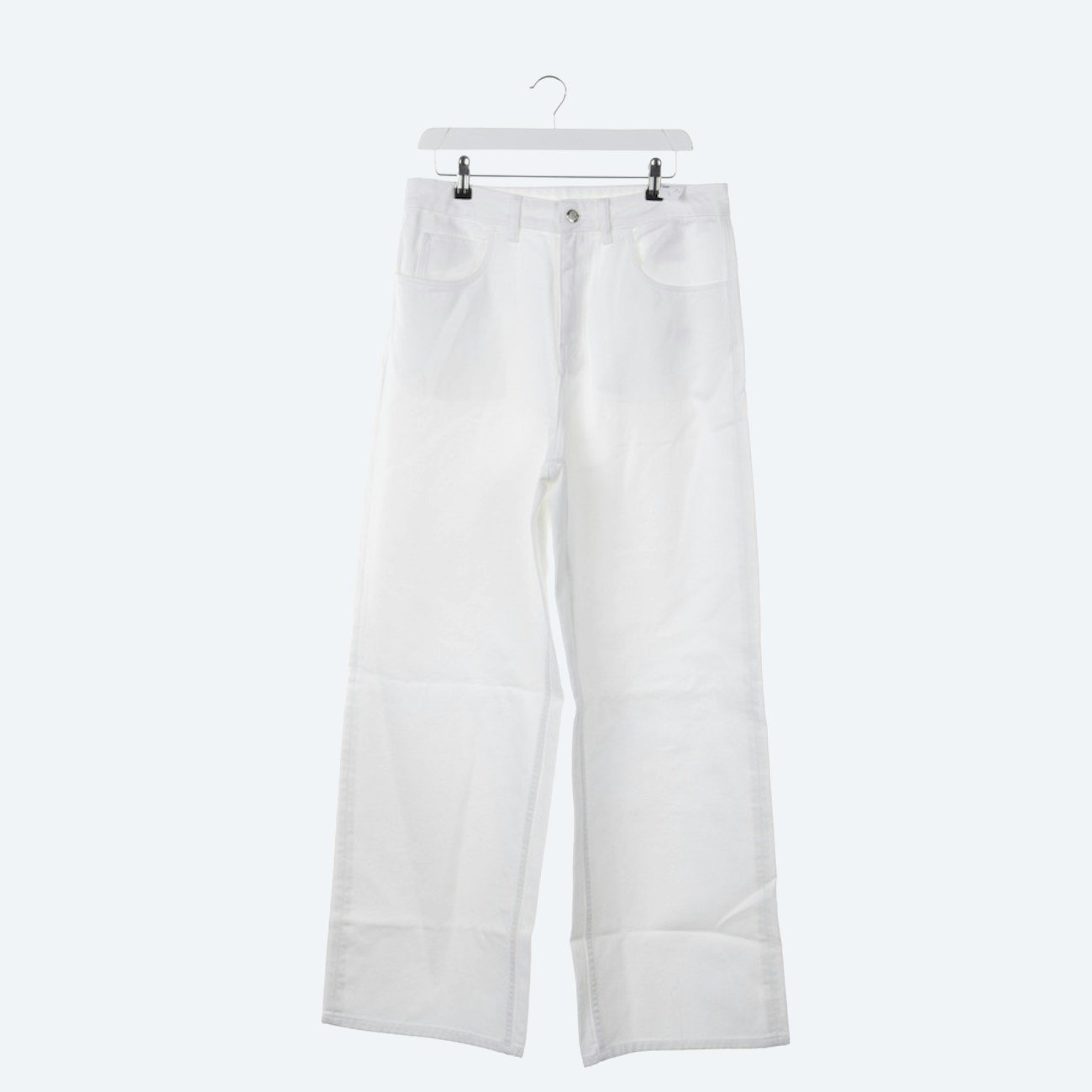 Image 1 of Jeans 42 White in color White | Vite EnVogue