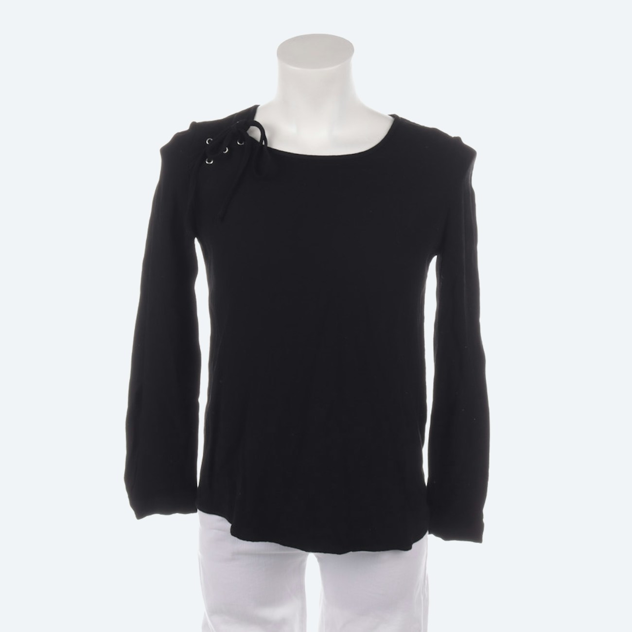 Image 1 of Shirt Blouse 32 Black in color Black | Vite EnVogue