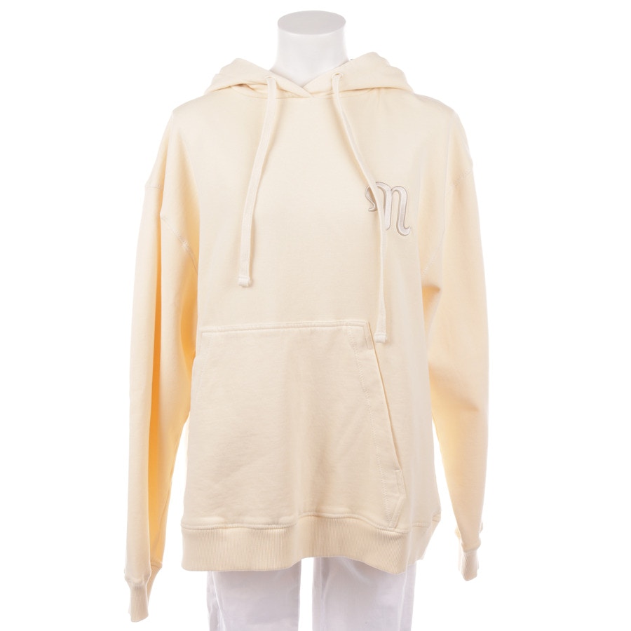 Image 1 of Hooded Sweatshirt XS Pastel yellow in color Yellow | Vite EnVogue