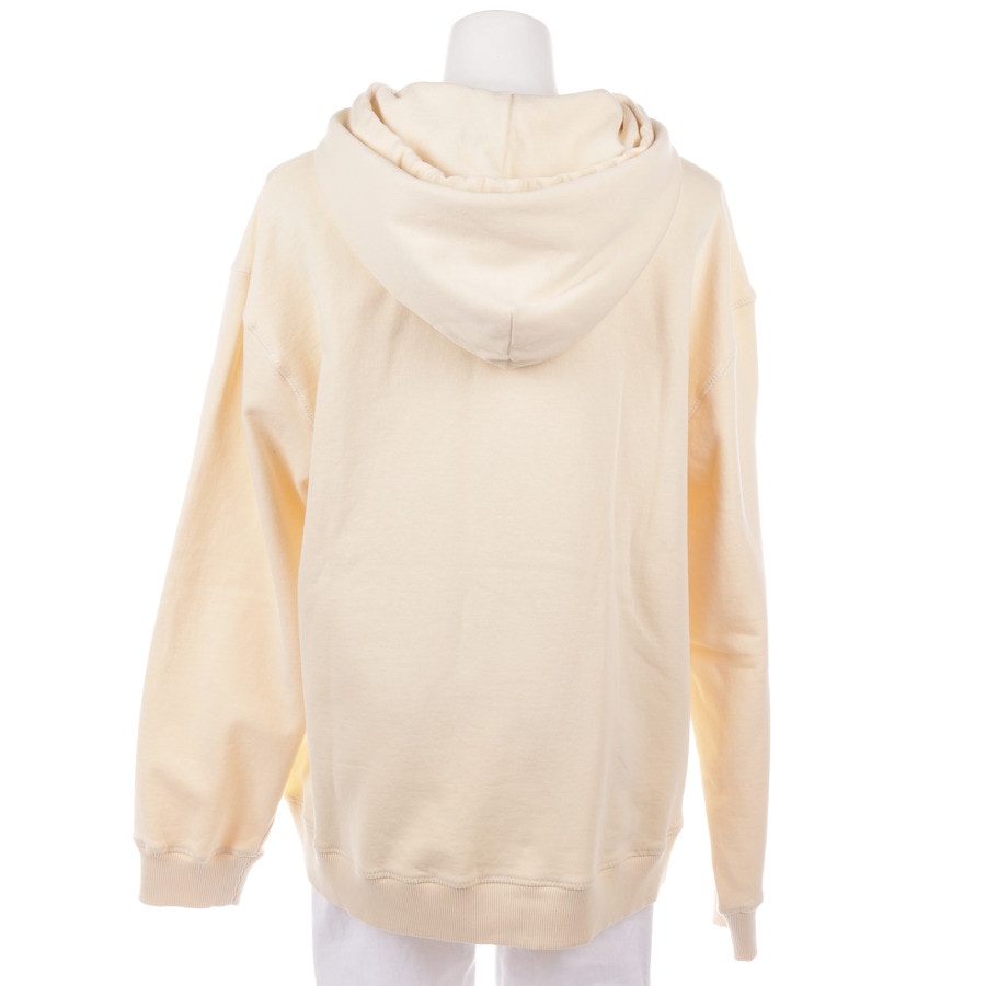 Image 2 of Hooded Sweatshirt XS Pastel yellow in color Yellow | Vite EnVogue
