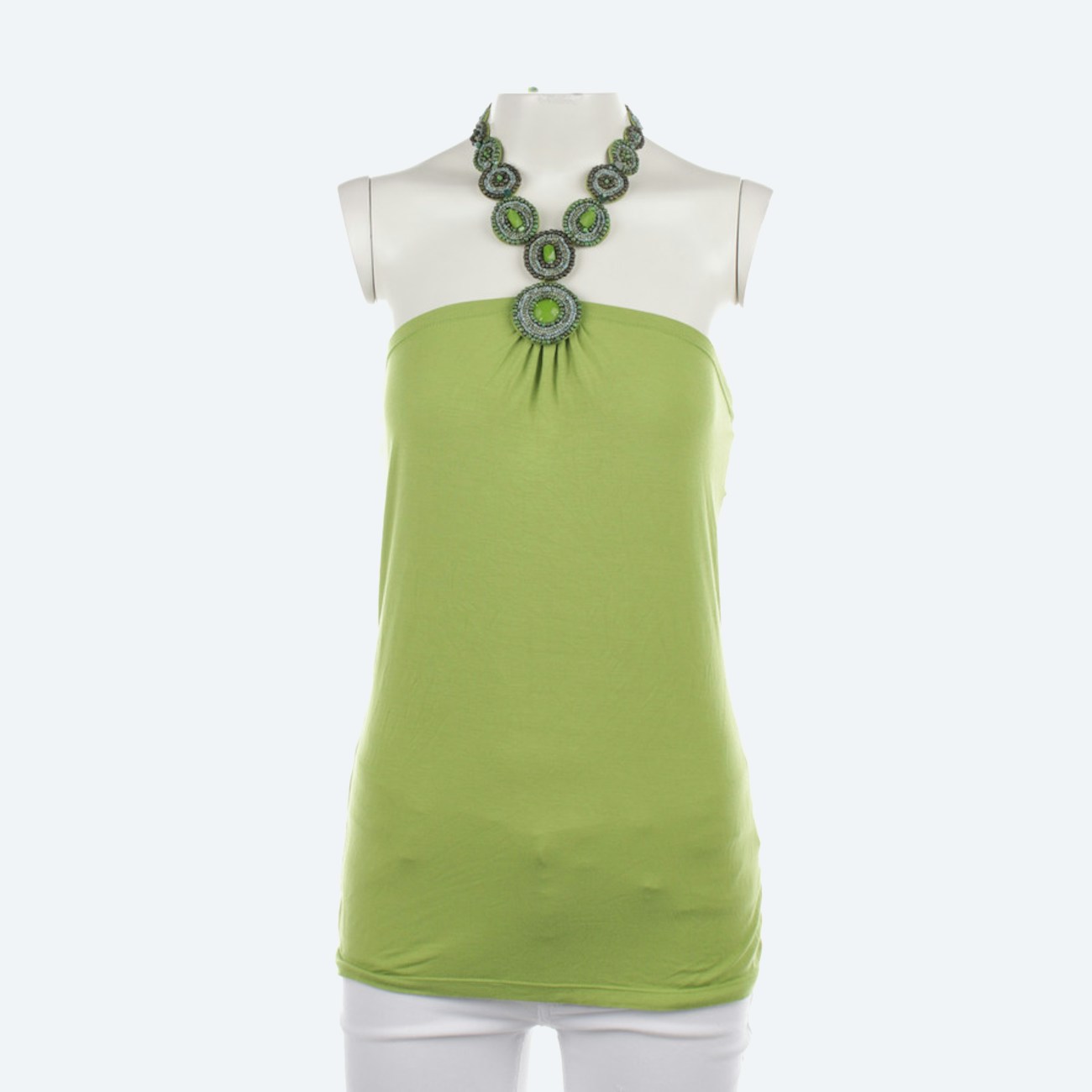 Image 1 of Top XS Yellowgreen in color Green | Vite EnVogue