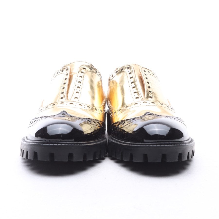 Image 2 of Loafers EUR 41 Gold in color Metallic | Vite EnVogue
