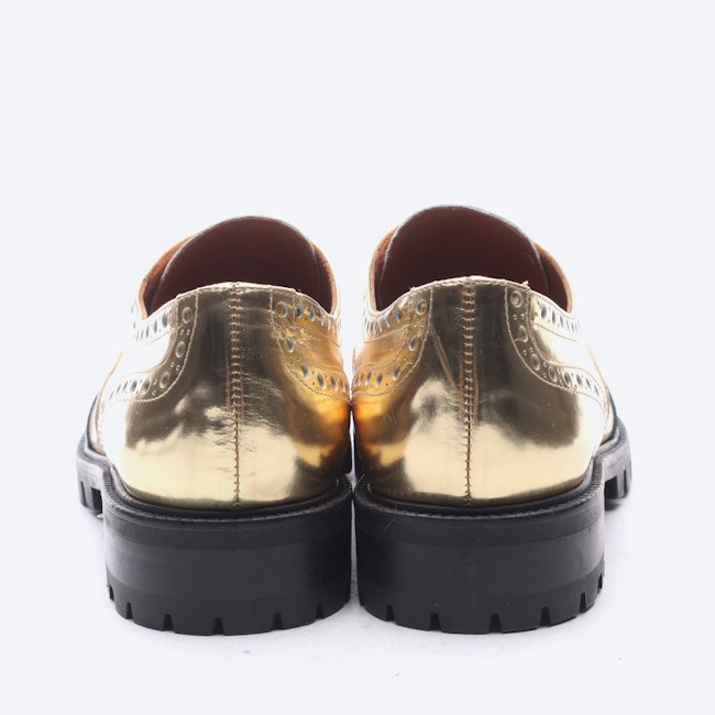 Image 3 of Loafers EUR 41 Gold in color Metallic | Vite EnVogue
