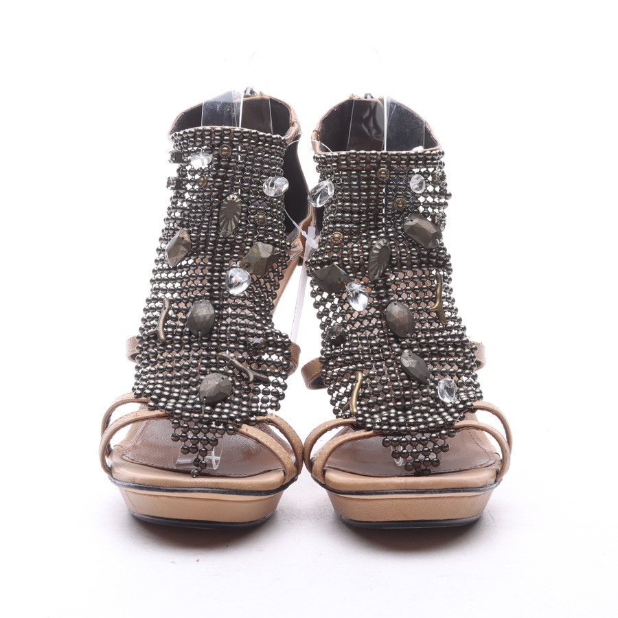 Image 2 of Heeled Sandals EUR 40 Tan in color Brown | Vite EnVogue