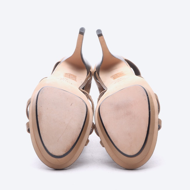 Image 4 of Heeled Sandals EUR 40 Tan in color Brown | Vite EnVogue