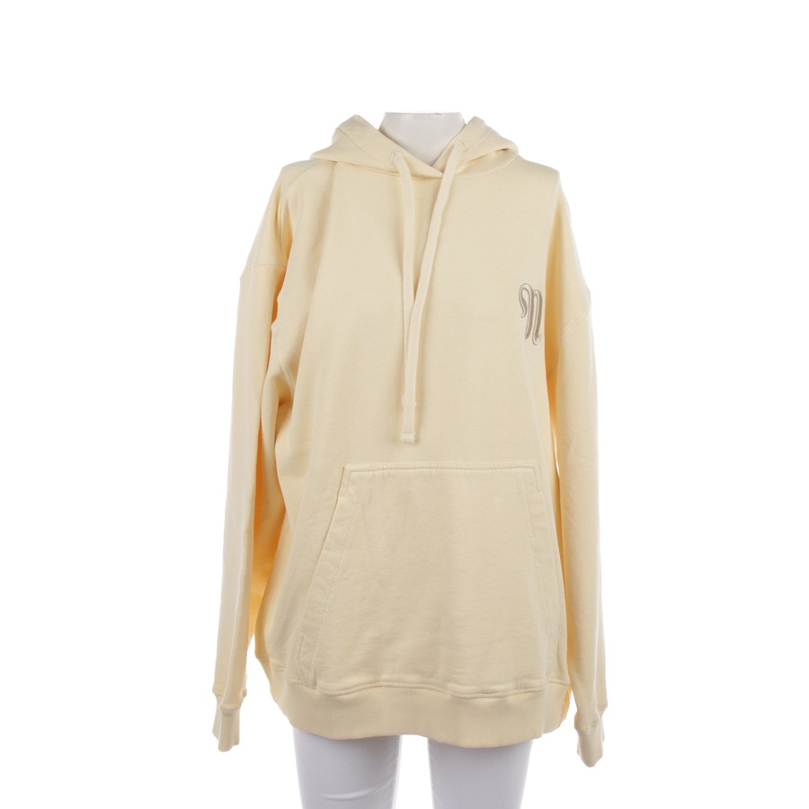 Image 1 of Hooded Sweatshirt M Peach in color Yellow | Vite EnVogue
