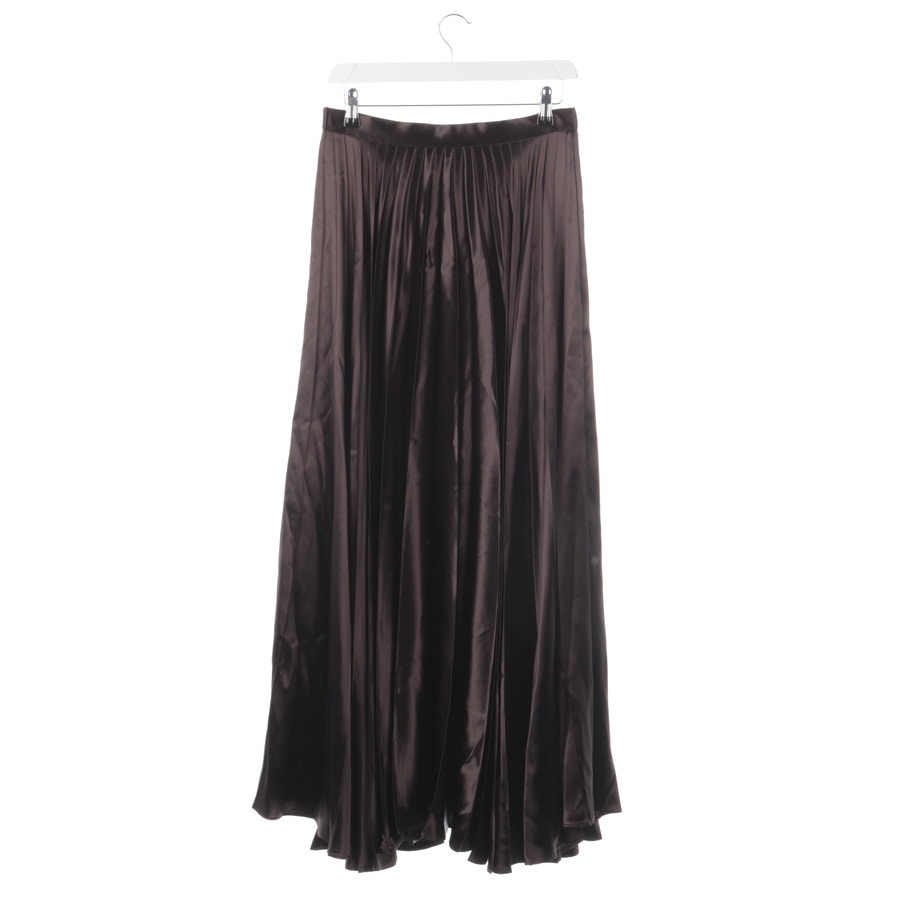 Image 2 of Skirt 36 Dark brown in color Brown | Vite EnVogue