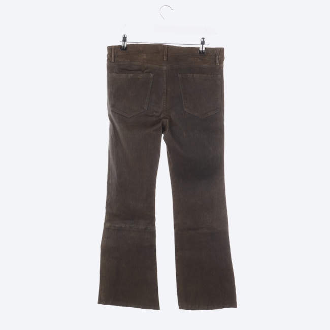 Image 2 of Leather Pants W30 Cognac in color Brown | Vite EnVogue