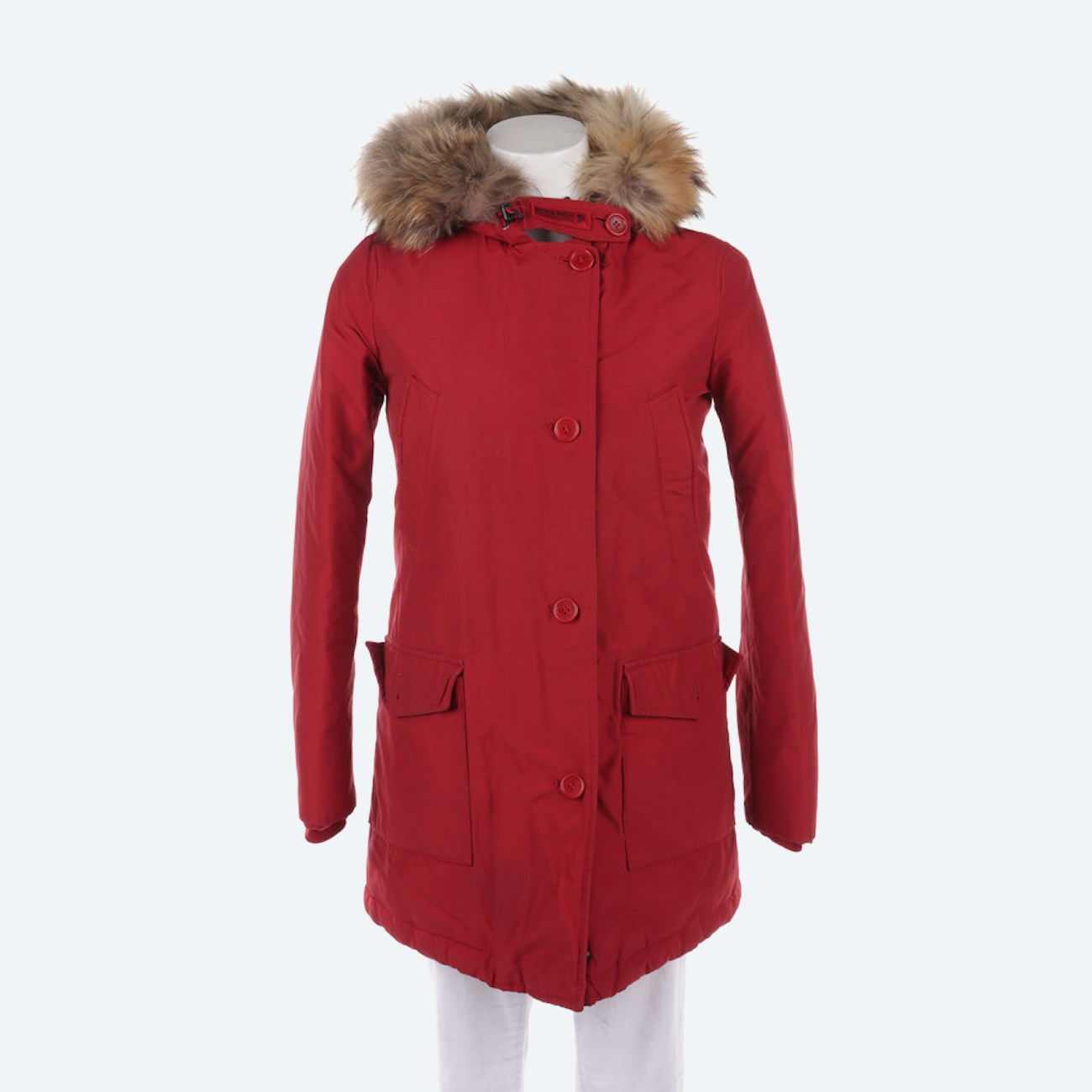 Image 1 of Arctic Parka Winter Jacket XS Dark red in color Red | Vite EnVogue