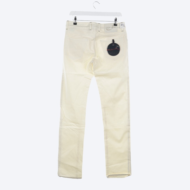 Image 2 of Trousers W31 Grège in color White | Vite EnVogue