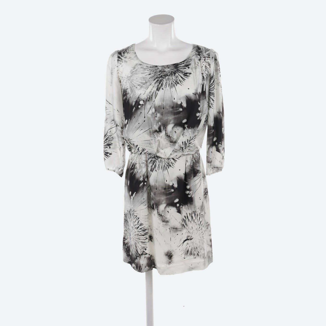 Image 1 of Silk Dress 38 Beige in color White | Vite EnVogue