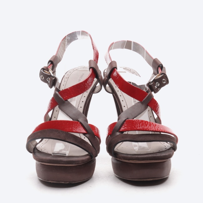 Image 2 of Heeled Sandals EUR 40 Dark brown in color Brown | Vite EnVogue