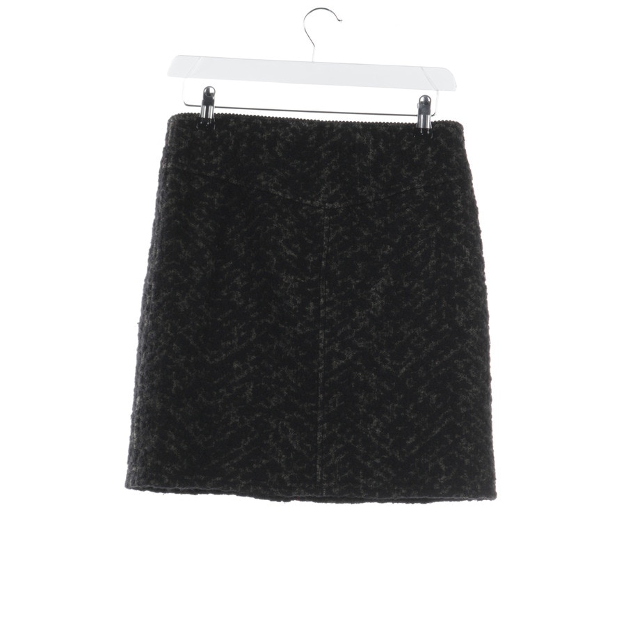 Image 2 of Skirt 38 Black in color Black | Vite EnVogue