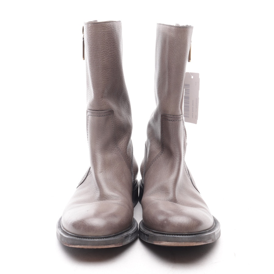 Image 2 of Boots EUR 38.5 Bronze in color Metallic | Vite EnVogue