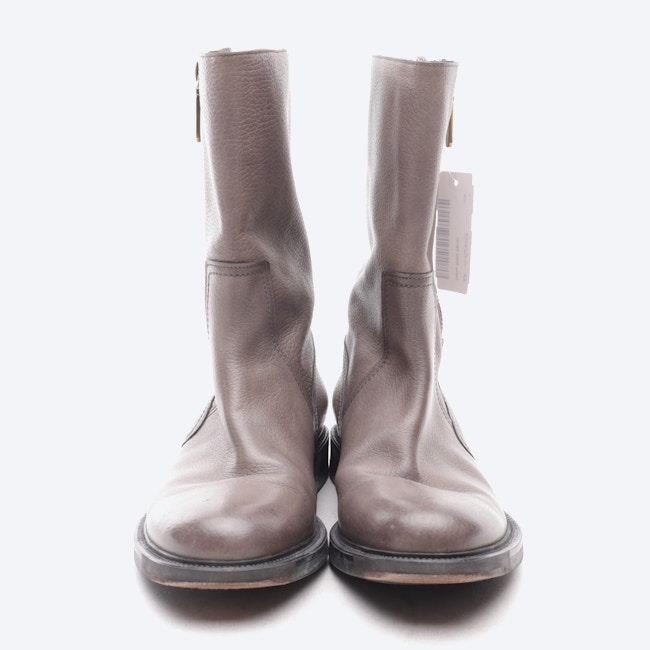 Image 2 of Boots EUR 38.5 Bronze in color Metallic | Vite EnVogue