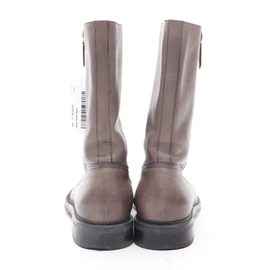 Image 3 of Boots EUR 38.5 Bronze in color Metallic | Vite EnVogue