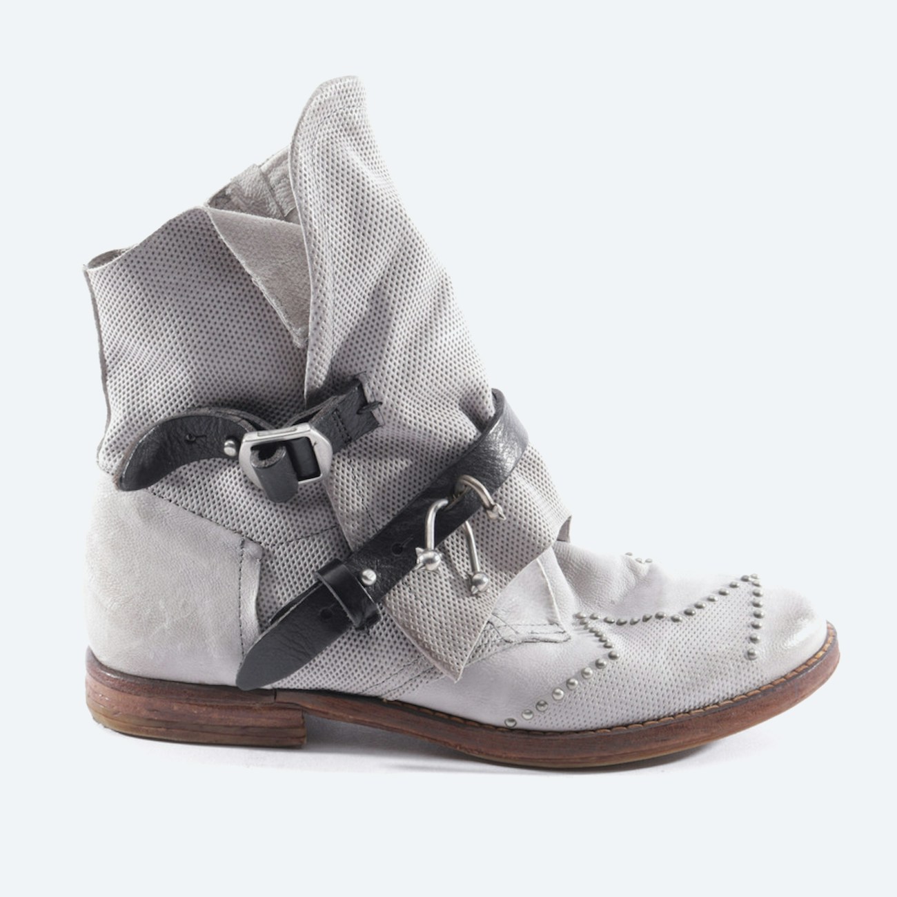 Image 1 of Ankle Boots EUR 39 Lightgray in color Gray | Vite EnVogue