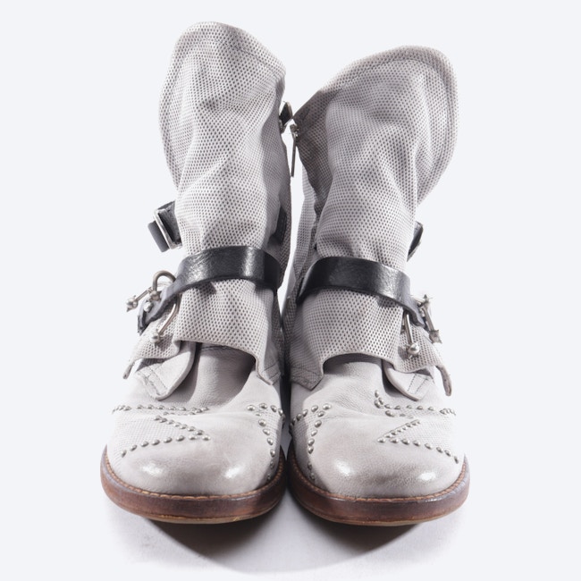 Image 2 of Ankle Boots EUR 39 Lightgray in color Gray | Vite EnVogue