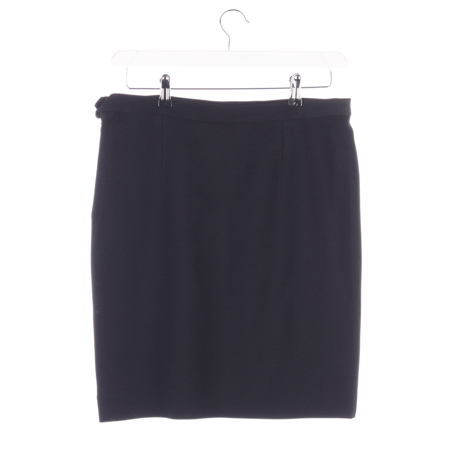 Image 2 of Skirt 40 Black in color Black | Vite EnVogue