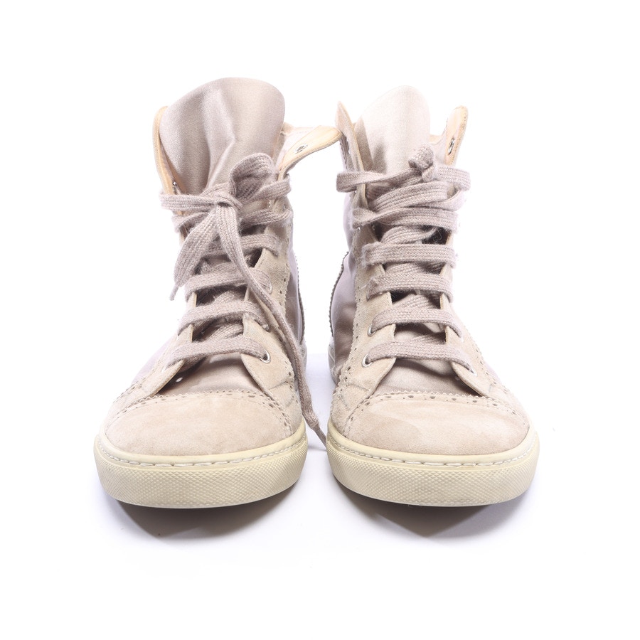 Image 2 of High-Top Sneakers EUR38 Tan in color Brown | Vite EnVogue