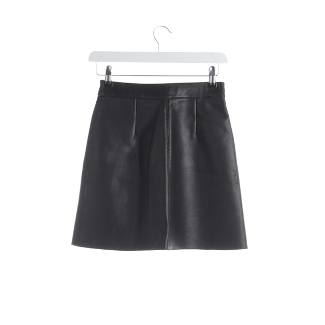 Leather Skirt 32 Black | Vite EnVogue