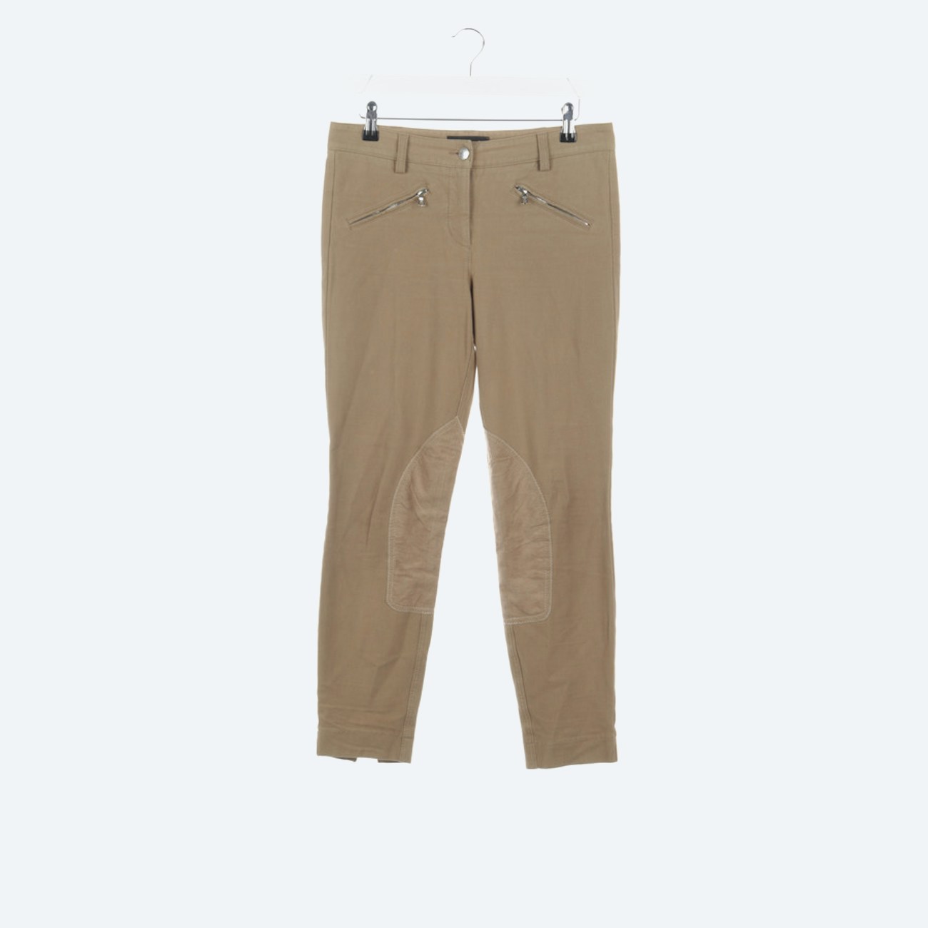 Image 1 of Trousers L Light Brown in color Brown | Vite EnVogue