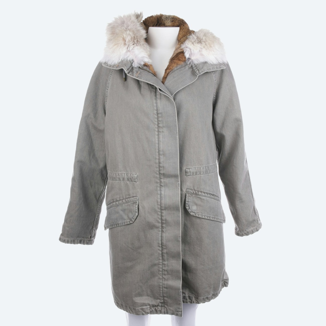Image 1 of Winter Jacket 34 Gray in color Gray | Vite EnVogue