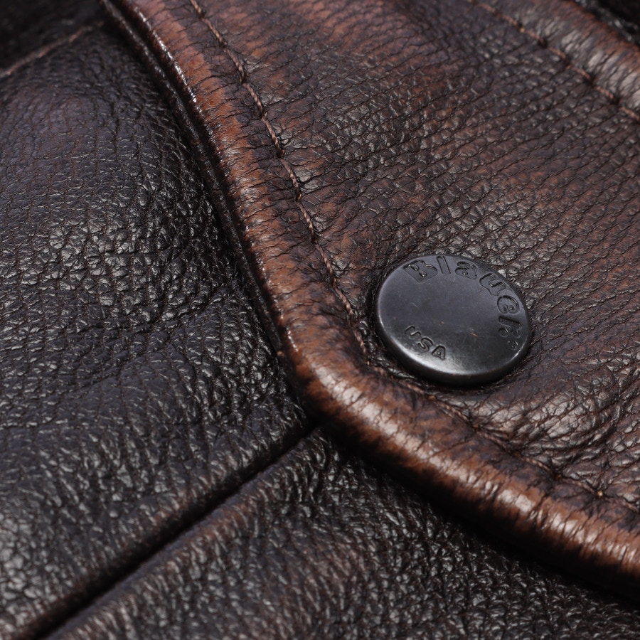 Image 4 of Leather Jacket 2XL Cognac in color Brown | Vite EnVogue
