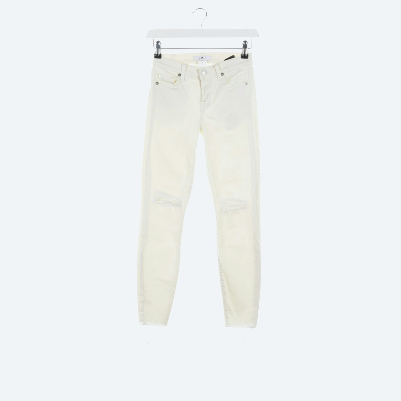 Bild 1 von Jeans W24 Beige in Farbe Weiß | Vite EnVogue