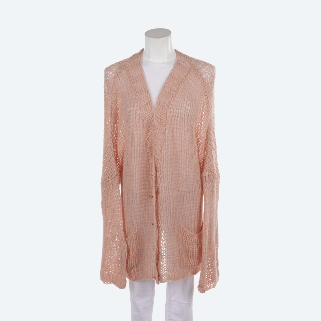 Image 1 of Cardigan L Nude in color Pink | Vite EnVogue