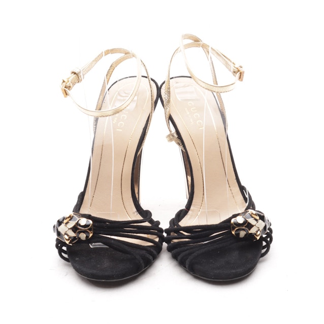 Heeled Sandals EUR 35 Black | Vite EnVogue
