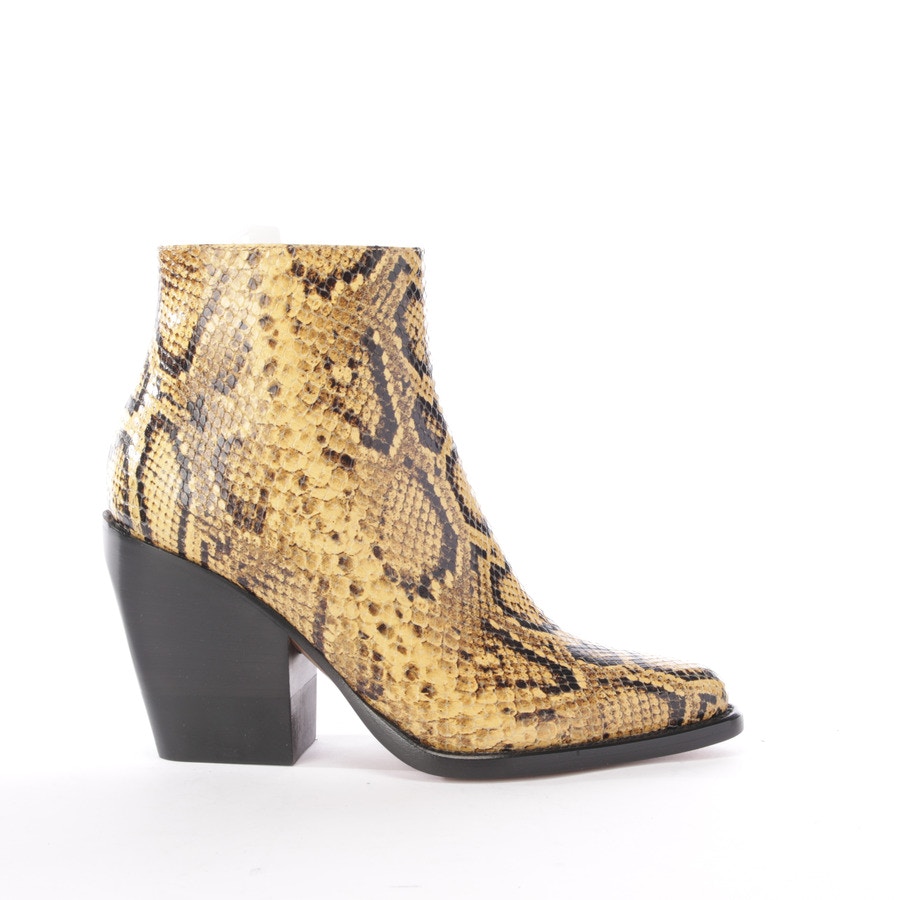 Image 1 of Ankle Boots EUR 37 Yellow in color Yellow | Vite EnVogue