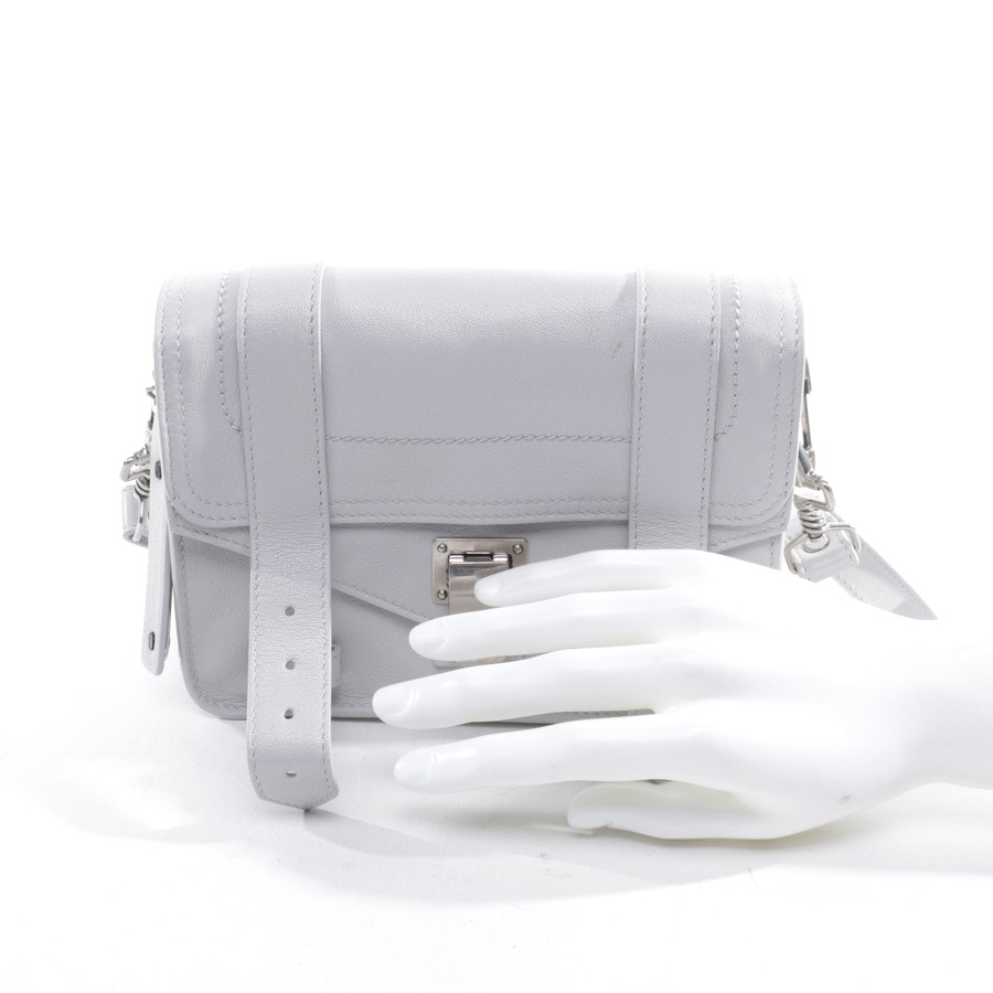 Image 4 of PS1 Mini Shoulder Bag Lightgray in color Gray | Vite EnVogue