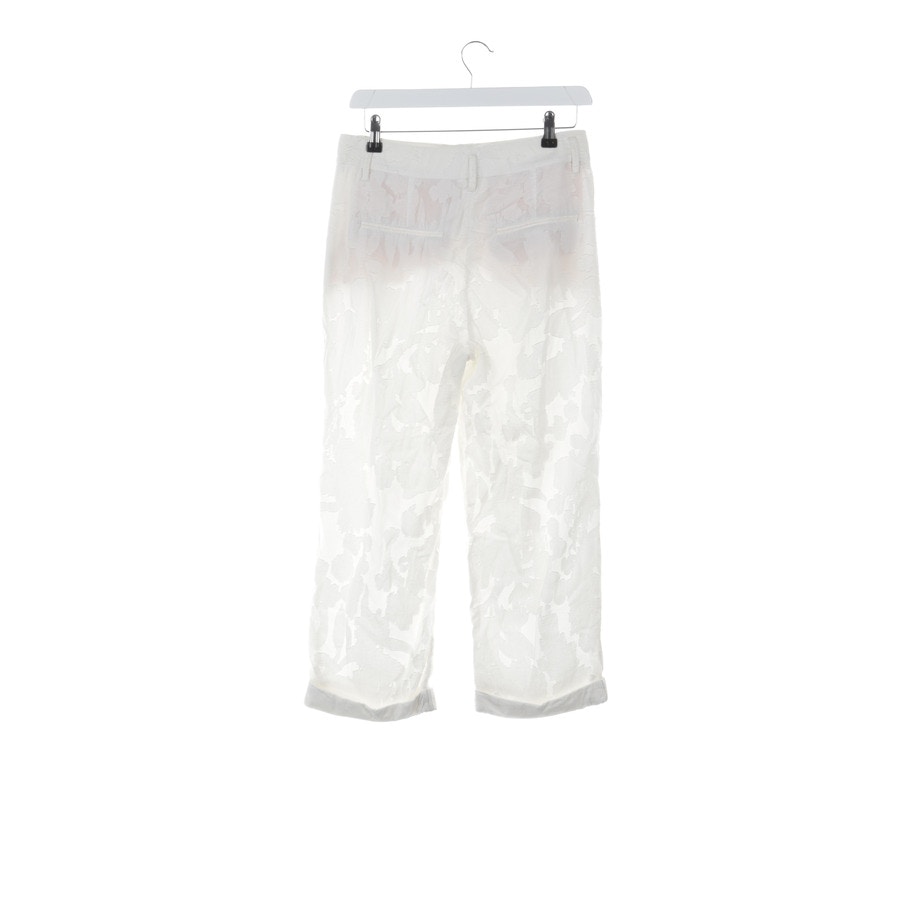 Image 2 of Trousers 34 Snow in color White | Vite EnVogue