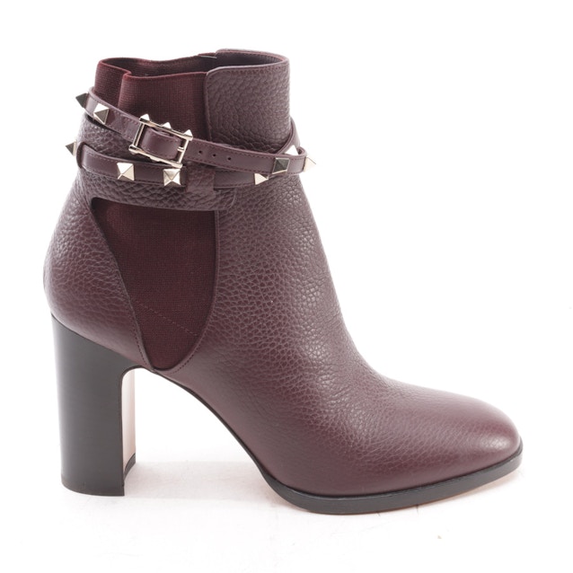 Image 1 of Rockstud Ankle Boots EUR 39.5 Purple | Vite EnVogue