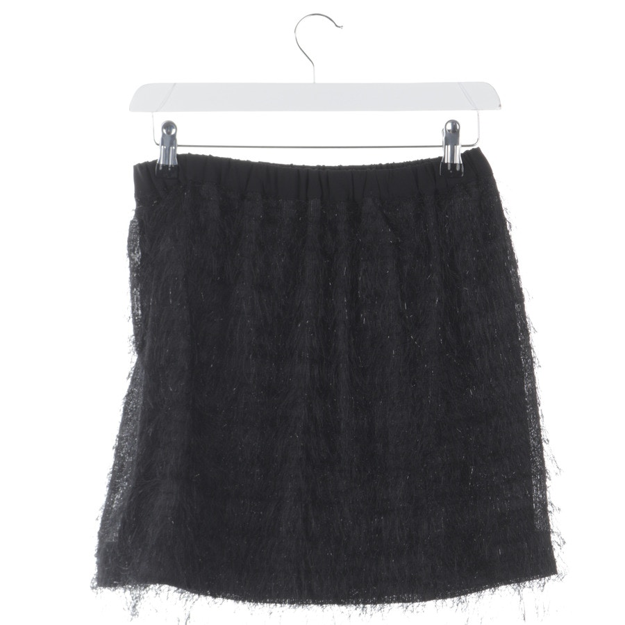 Image 2 of Skirt 36 Black in color Black | Vite EnVogue