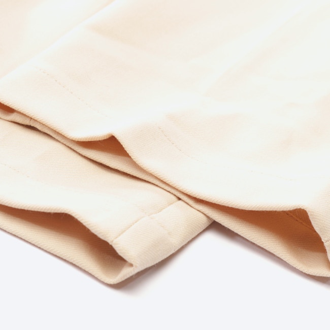 Image 3 of Trousers 36 Beige in color White | Vite EnVogue