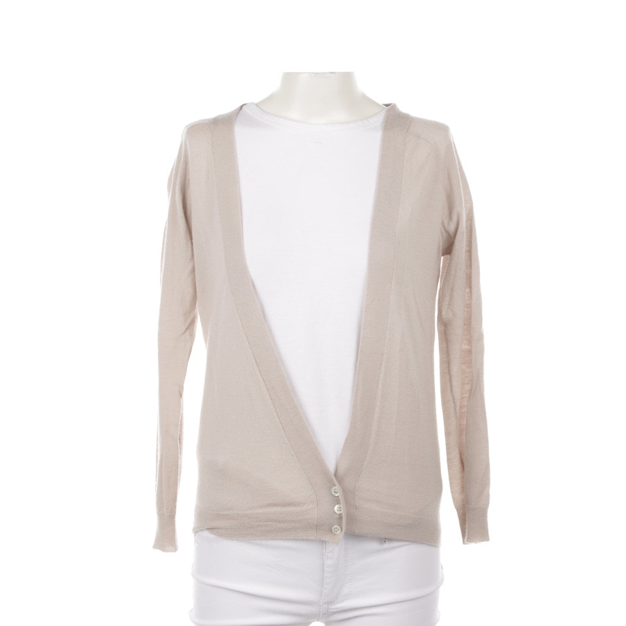 Image 1 of Cashmere Cardigan S Beige in color White | Vite EnVogue